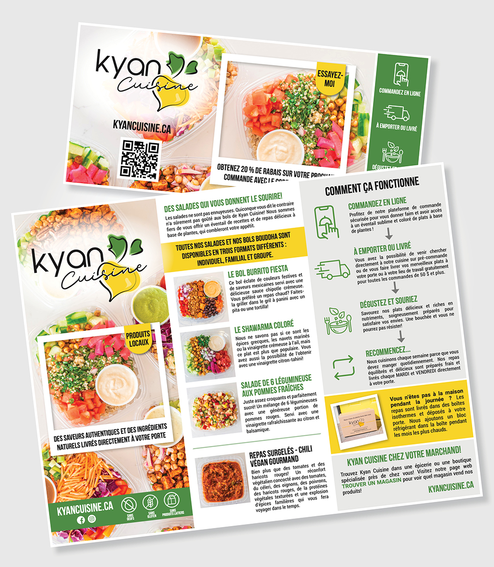 Coupons et depliants promo Kyan Cuisine